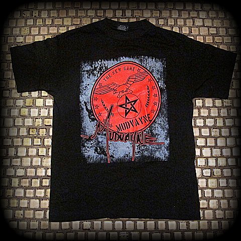 MUDVAYNE-New Game Seal Logo- 2009 Tour T-shirt